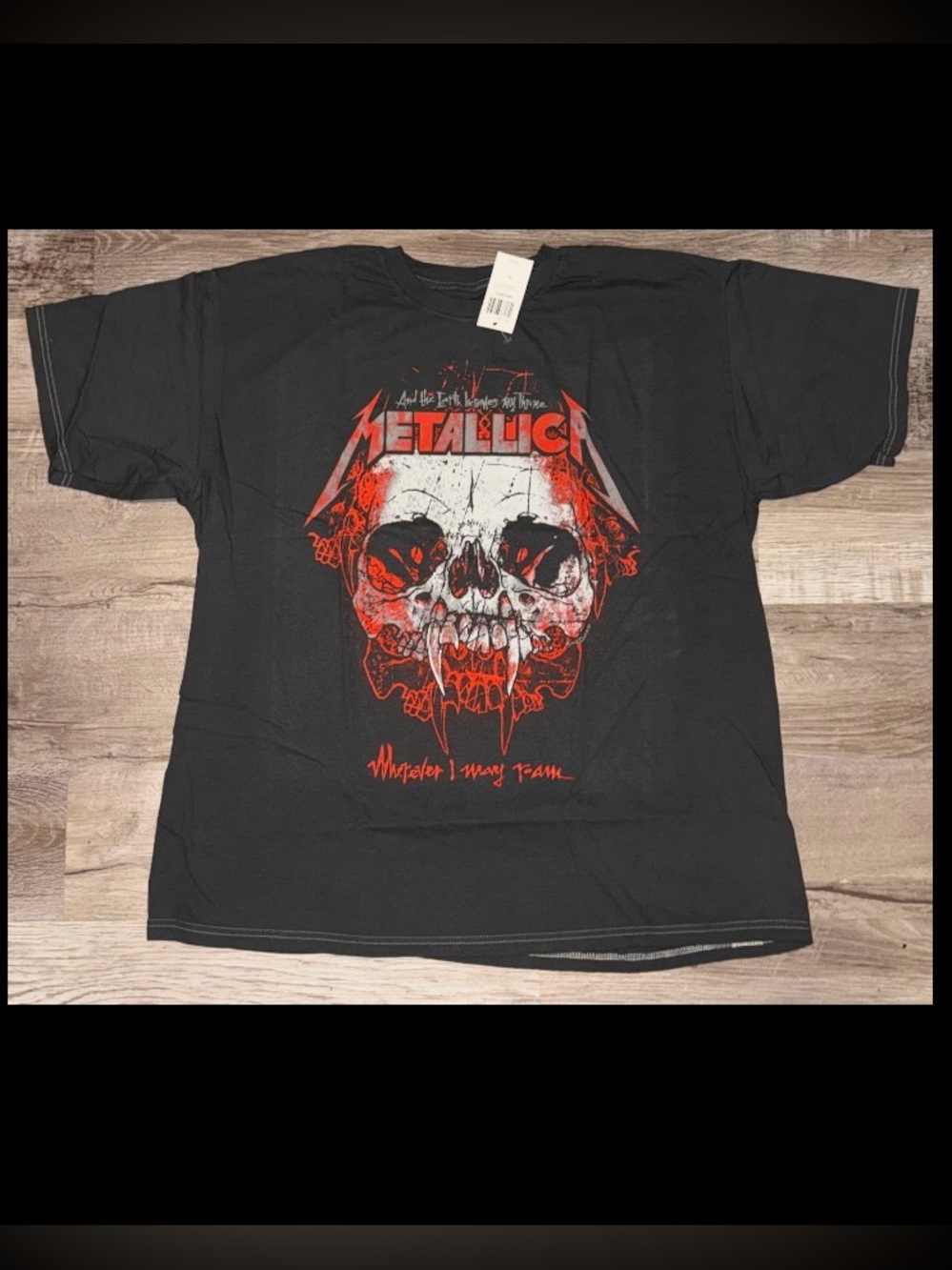 NWT Men's Metallica Shirt Size XL